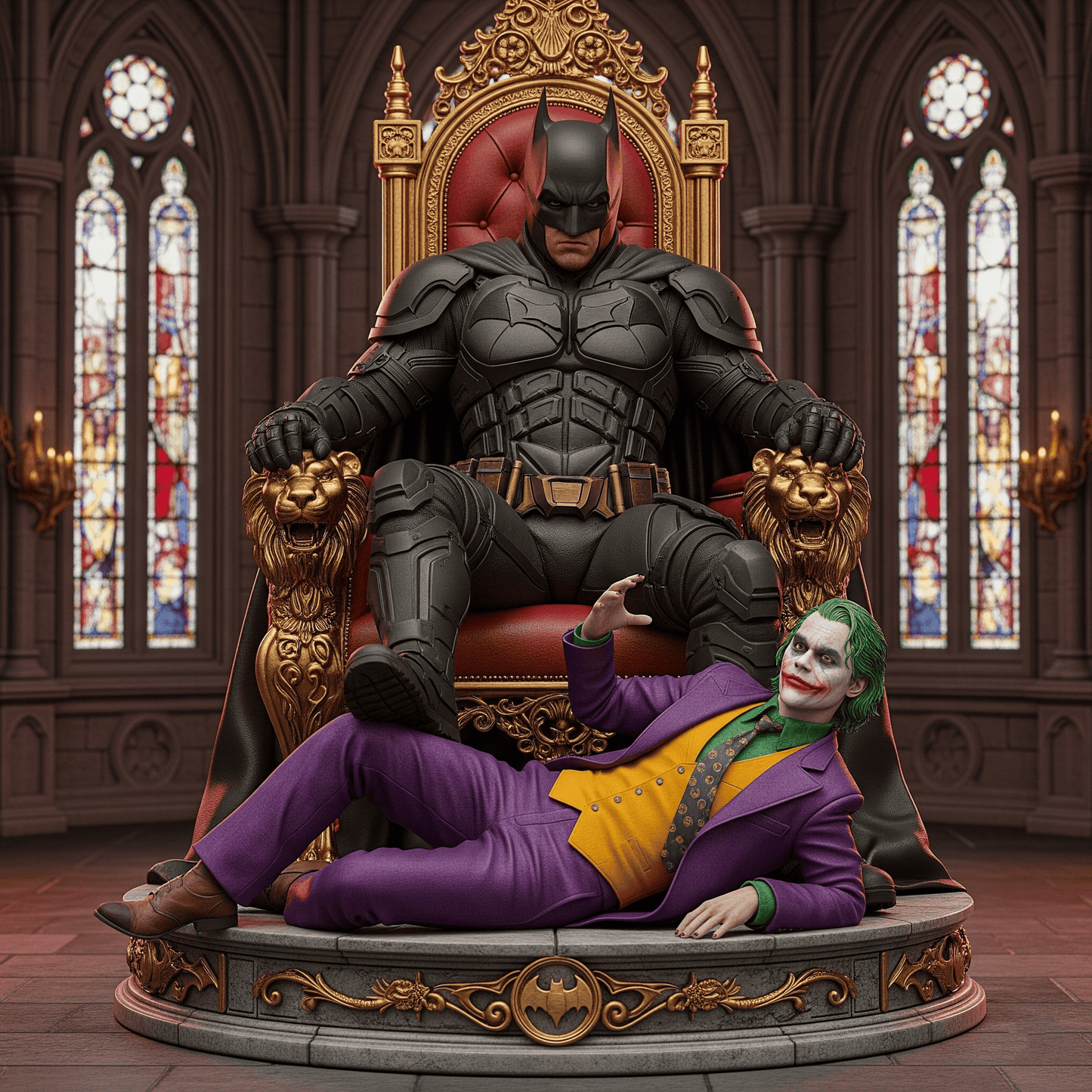 Batman X Joker Acrylic Plaque Gift For Fans