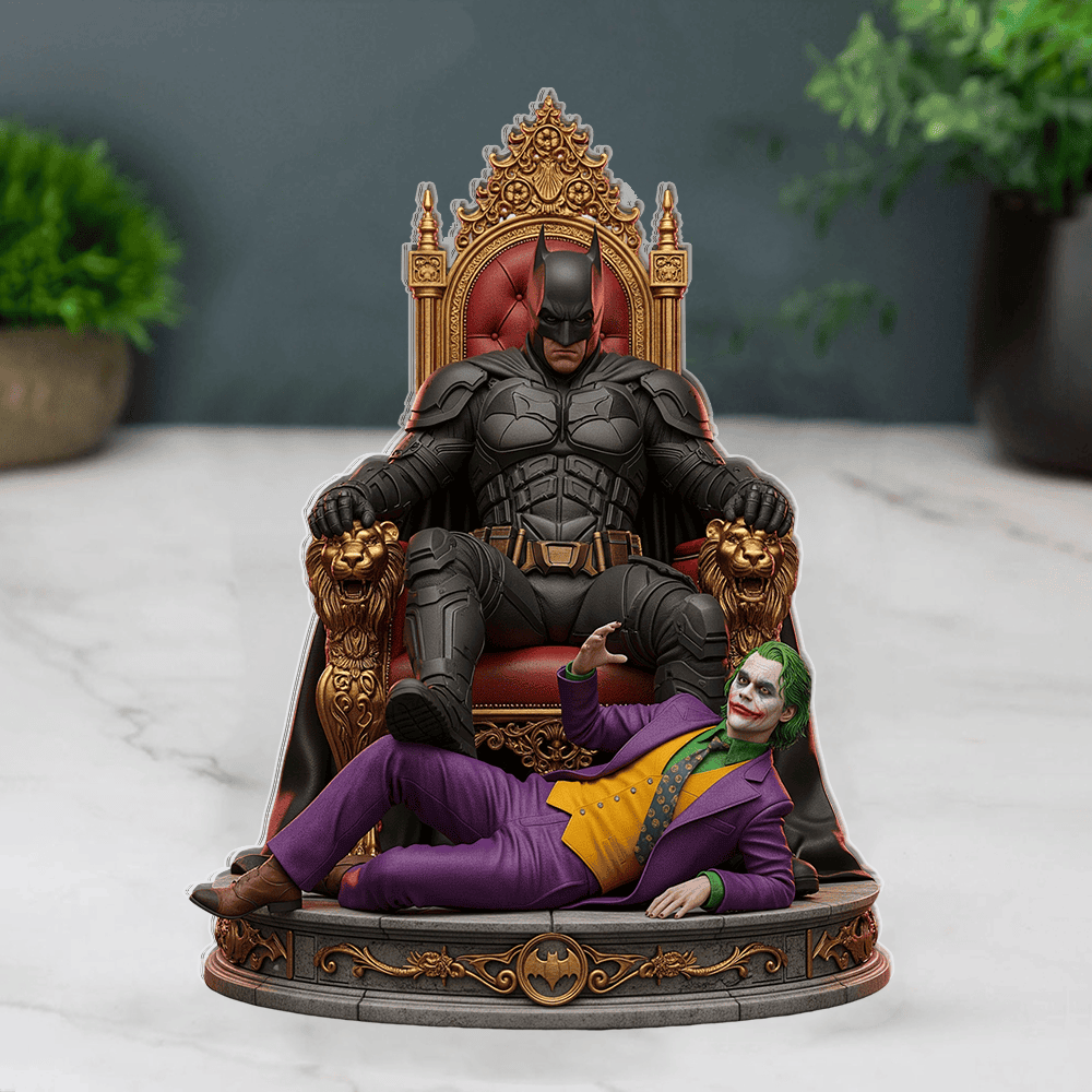 Batman X Joker Acrylic Plaque Gift For Fans
