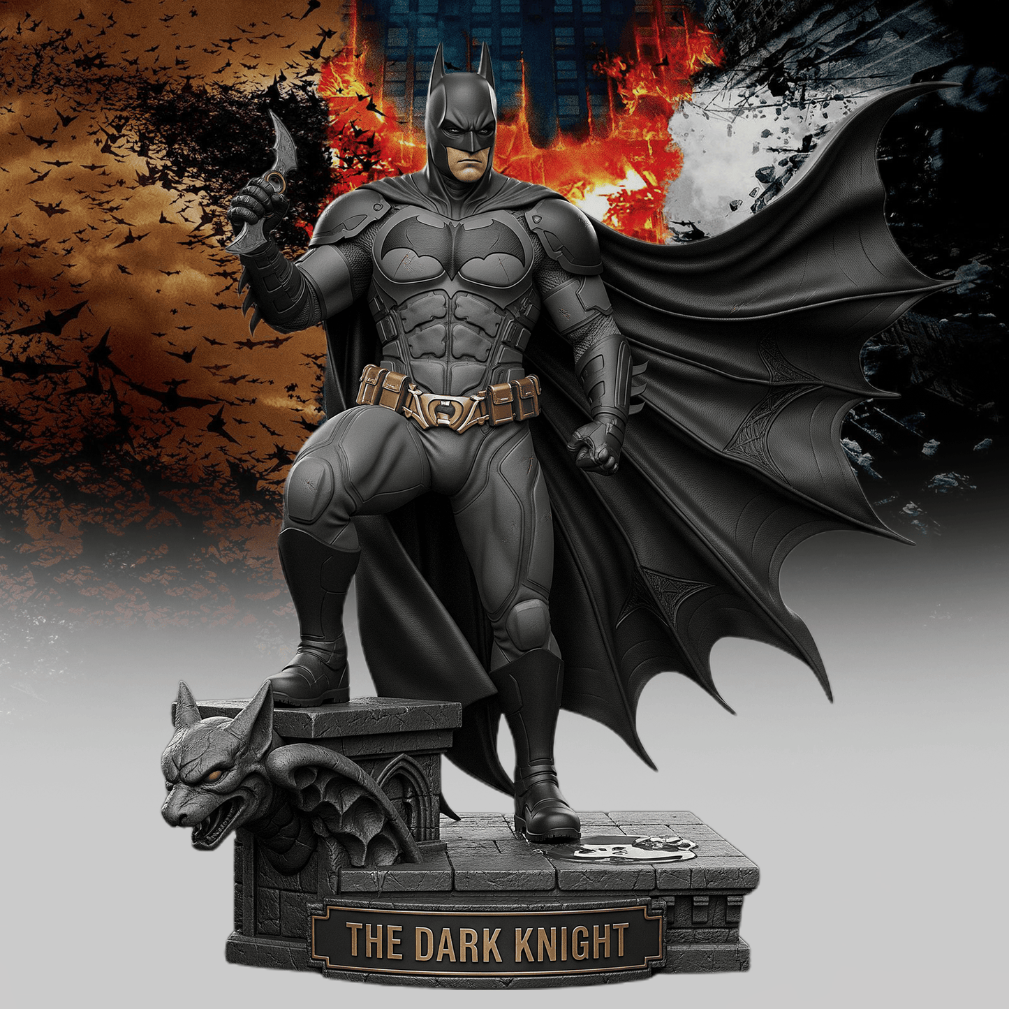Batman The Dark Night Acrylic Plaque Gift For Fans
