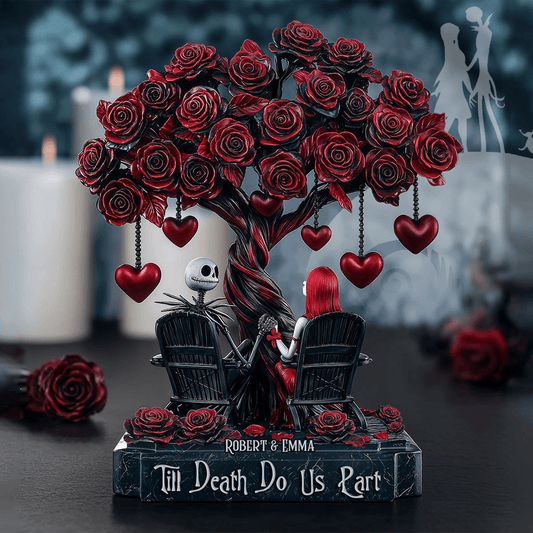 Till Death Do Us Part - The Nightmare Before Christmas - Customize Your Name Acrylic Plaque