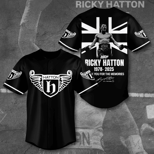 Ricky Hatton Baseball Jersey